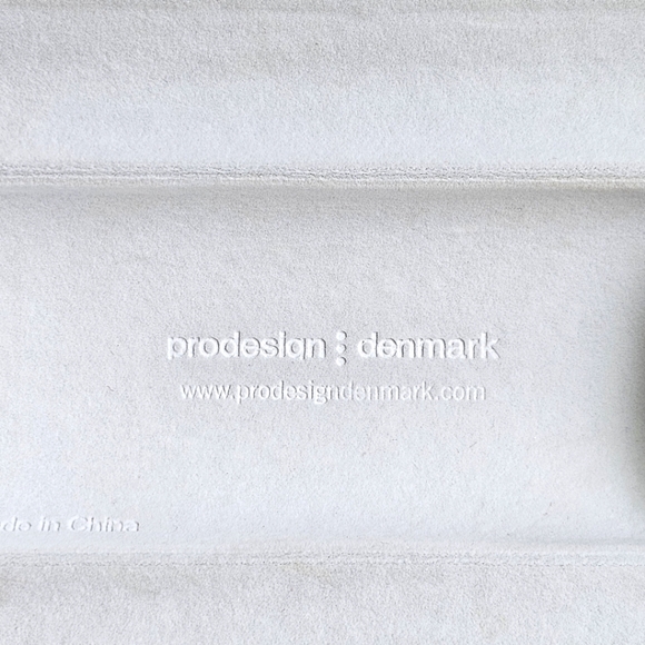 Original Prodesign Denmark Eyeglasses Black Hard Flip Top Case - Picture 7 of 9